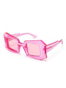 Kuboraum R3 oversize-frame sunglasses - Roze