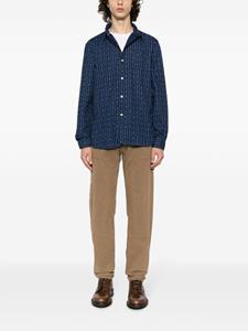 Ralph Lauren RRL cotton twill shirt - Blauw