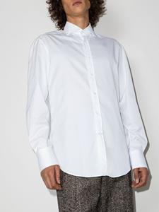 Brunello Cucinelli Katoenen overhemd - Wit