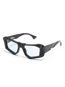 Kuboraum oversized sunglasses - Zwart