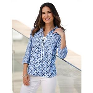 Classic Basics Gedessineerde blouse