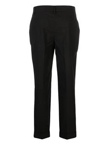 P.A.R.O.S.H. High waist broek met toelopende pijpen - Zwart