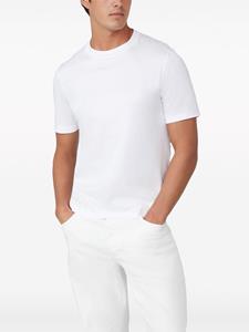 Brunello Cucinelli Jersey katoenen T-shirt met ronde hals - Wit