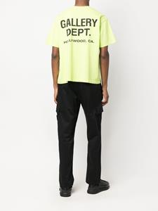 GALLERY DEPT. T-shirt met logoprint - Groen