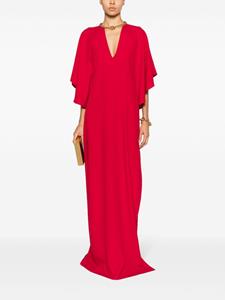 Moschino Maxi-jurk van crêpe - Rood