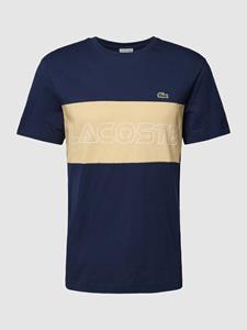 Lacoste T-shirt in colour-blocking-design, model 'ON COLOR BLOCK'