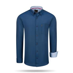 Cappuccino Italia Regular fit overhemd navy