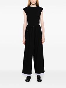Yohji Yamamoto high-waist wide-leg trousers - Zwart