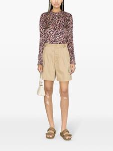 ISABEL MARANT Leidy blouse met grafische print - Roze