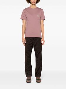 Carhartt Katoenen T-shirt met logopatch - Roze