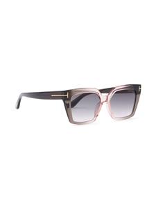 TOM FORD Eyewear Winona cat-eye sunglasses - Beige
