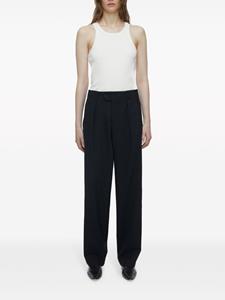 Closed Mawson pleat-detail tapered trousers - Zwart