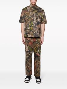 Local Authority LA Slash camouflage-pattern shirt - Groen