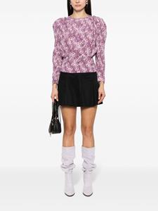 ISABEL MARANT Blouse met print - Paars