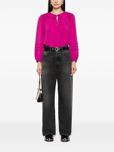 MARANT ÉTOILE Blouse met gestrikte hals - Roze