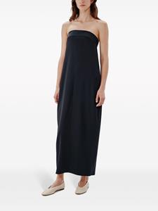 Another tomorrow Maxi-jurk met halternek - Zwart