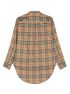 Burberry Vintage Check-pattern cotton shirt - Bruin