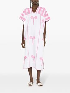 Pippa Holt Maxi-jurk met borduurwerk - Wit