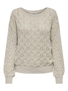 ONLY Strickpullover Only Damen Strick-Pullover - OnlBrynn Grobstrick Struktur Sweater