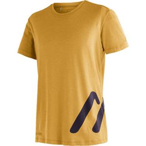 Maier Sports T-Shirt "Logo Tee M", Herren Kurzarmshirt mit Print für Wandern und Freizeit