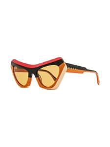 Marni Eyewear Devil's Pool zonnebril met cat-eye montuur - Oranje