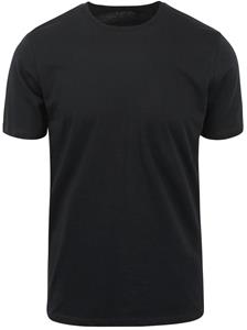 KnowledgeCotton Apparel T-shirt Zwart