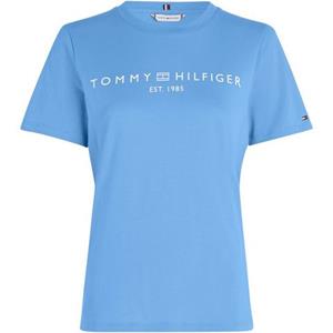 Tommy Hilfiger T-Shirt REG CORP LOGO C-NK SS mit Logo