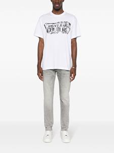 Versace T-shirt met logoprint - Wit