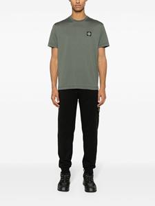 Stone Island Compass-motif cotton T-shirt - Groen