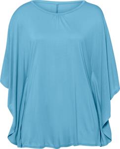 Your Look... for less! Dames Vleermuisshirt aqua Größe