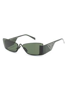 Prada Eyewear Zonnebril met rechthoekig montuur - Groen