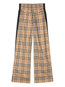 Burberry Vintage Check straight-leg trousers - Bruin