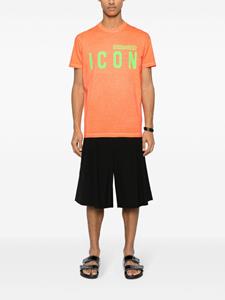 Dsquared2 Be Icon cotton T-shirt - Oranje