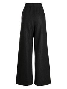 Tout a coup elasticated-waist wide-leg trousers - Zwart