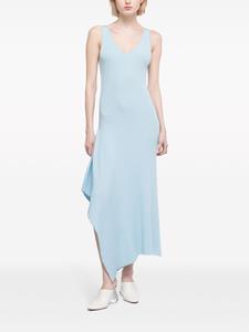 AZ FACTORY Ribgebreide jurk - Blauw