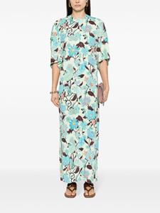 Stella McCartney Maxi-jurk met print - Groen