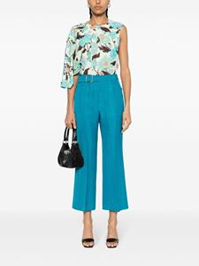 Stella McCartney Garden-print blouse - Groen