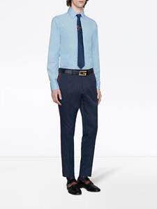 Gucci Formeel overhemd - Blauw