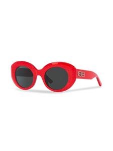 Balenciaga Eyewear BB0235S zonnebril met rond montuur - Rood