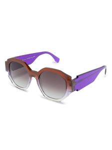 Face À Face Notchi 2 geometric-frame sunglasses - Paars