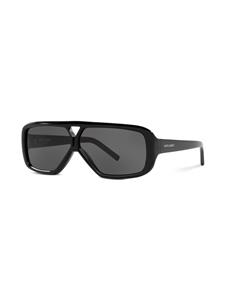 Saint Laurent Eyewear SL 569 Y zonnebril met piloten montuur - Zwart