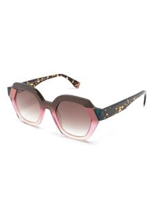 Face À Face Zaiku 2 geometric-frame sunglasses - Roze