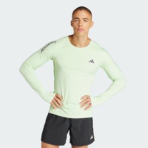 adidas ADIZERO RUNNING LONGSLEEVE Herren lime 