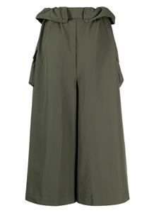 Musium Div. overlapping wide-leg trousers - Groen