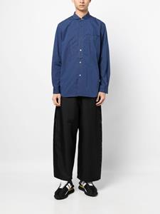 Junya Watanabe MAN Overhemd met vlakken - Blauw