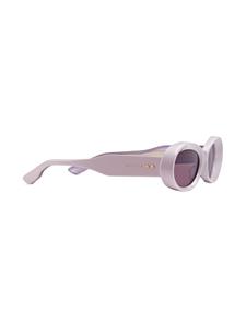 Gucci Eyewear oval-frame tinted sunglasses - Roze
