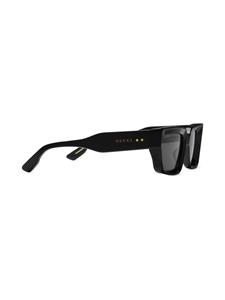 Gucci Eyewear rectangular-frame tinted sunglasses - Zwart