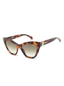 Moschino Eyewear Mos 122S zonnebril met cat-eye montuur - Bruin