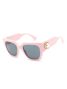 Moschino Eyewear Mos 153S zonnebril met vierkant montuur - Roze