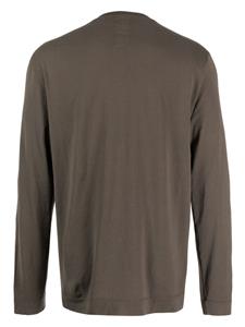Transit long-sleeve cotton T-shirt - Groen